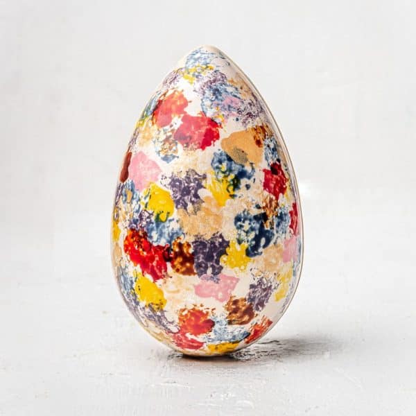 Easter Egg "The Art" with Caramel and Biscoff Filling