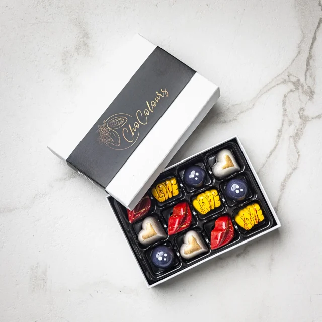 This Valentine’s, gift the ultimate luxury. 

Our chocolates are a celebration of love, crafted with passion and the finest ingredients. #LuxuryGifting #ValentinesDay #SayItWithChocolate #SweetsForMySweet